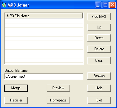 Join MP3, MP3 Joiner, Merge MP3, MP3 Merger