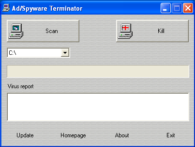 Kill Spyware, KIll Adware, Remove Spyware, Remove Adware, Clean Spyware, Clean Adware