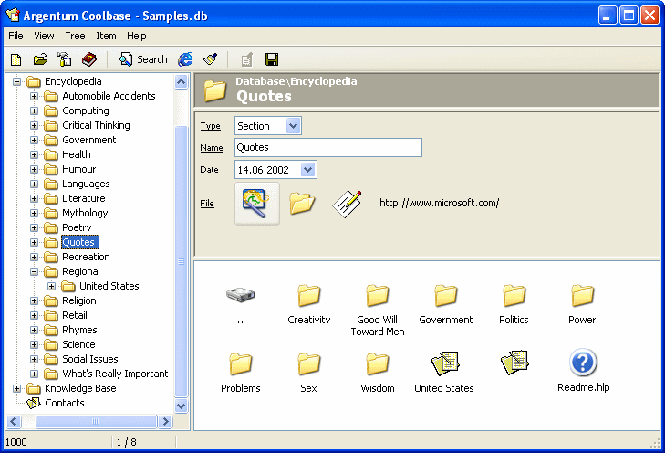 Database,Organizer,Information,Data,Manager,PIM,Tree,Software