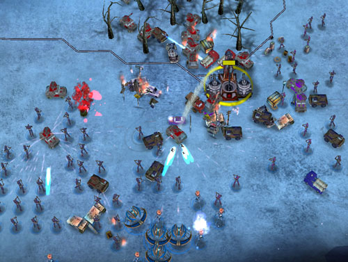 Trash, strategy, RTS, real-time, mutants, humans, earth, war
