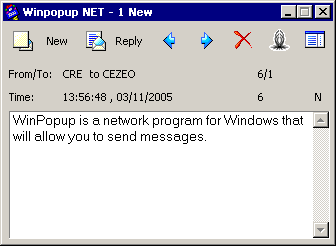 winpopup winpop popuper lan messenger