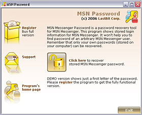 msn password lost password forgotten forgot crack break recover password