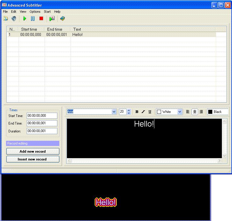 DVDLogic, Advanced, Subtitler, SSA, SRT, DVD, SST, Sonic, Scenarist, Subtitle, Subpicture, HD DVD, Blue ray, screen