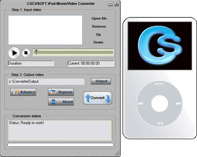 ipod Video Converter,dvd to ipod,dvd to ipod converter,ipod converter,ipod,software,converter,convert,video converter,to ipod,to
