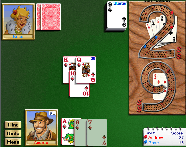 cribbage, free, card games, game, windows,  online, shareware, Internet