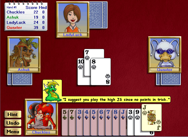 Hearts, free, card games, game, play hearts, windows, palm, pocketpc,download, online, shareware, Internet