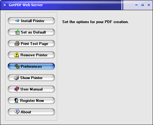 GetPDF Web Server