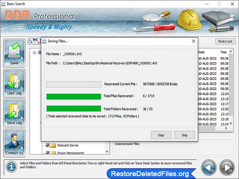 Restore Deleted Files