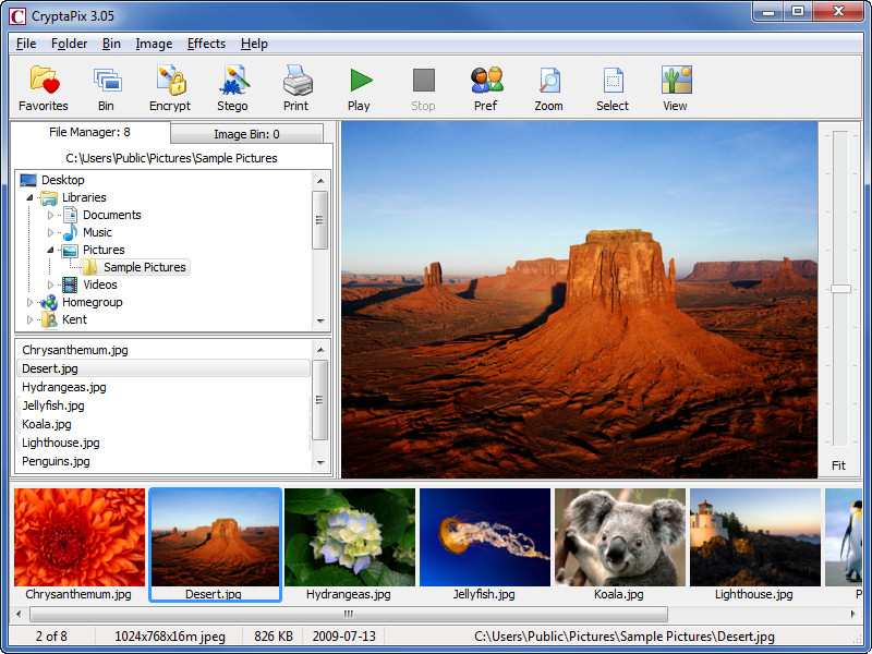 cryptapix, jpeg, gif, png, bmp, tif, image, manage, encryption, steganography, photographs