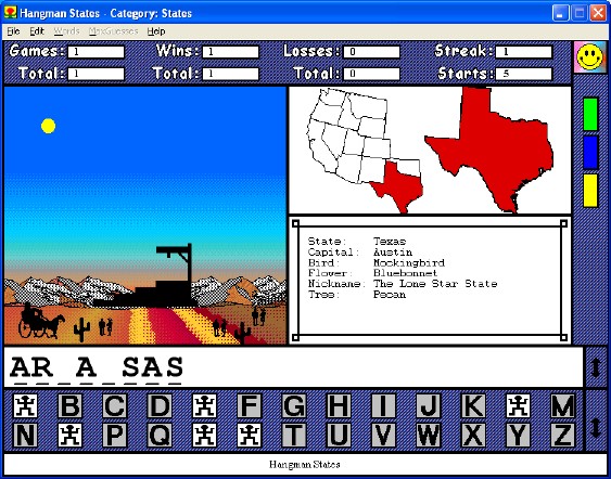 hangman, geography, games, educational software, teachers, spelling, word games, elementary school, k12, k-12, government, civic