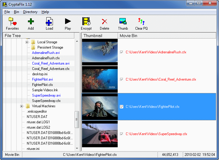 cryptaflix, avi, divx, xvid, video, movie, player, encrypt, aes, encryption, mpeg-4