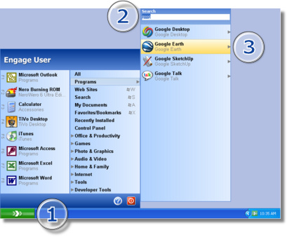 start,menu,organizer,organize,replace,replacement,vista,xp,windows,shortcut,launch,launcher,search,program,find,applications,shu