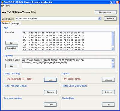 WinI2C-DDC Lite