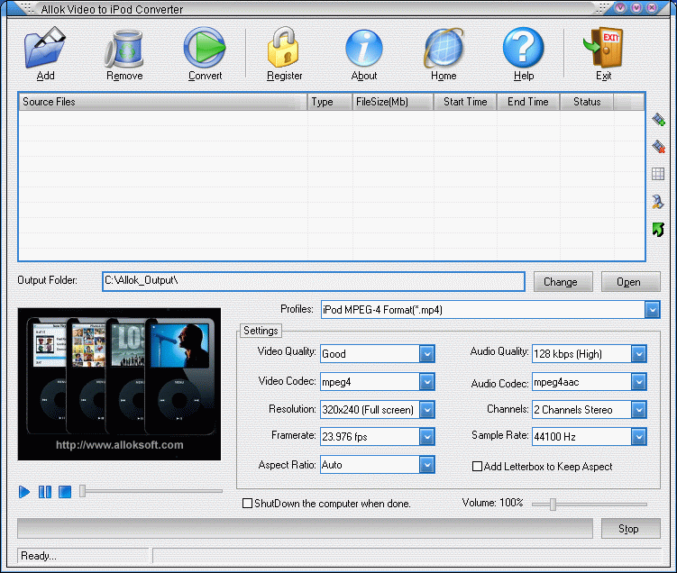 A A L L CONVERT Vid 2 IPOD