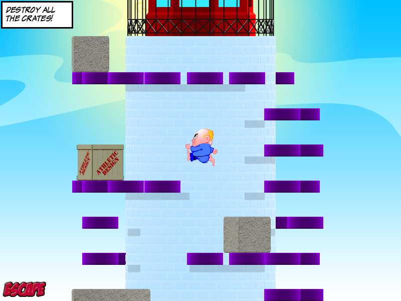 puzzle, sokoban, platform, comic, story, push, jump,  mario, fizzwizzle