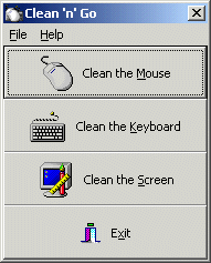 clean,disable,keyboard,mouse,monitor