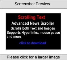 Advanced Scrolling Text - Standard License
