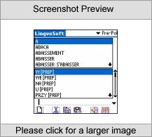 LingvoSoft Dictionary French - Polish for Palm OS