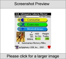 Diet with UltimateCalorieMeter program