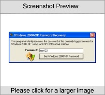 Windows 2000/XP Password Recovery