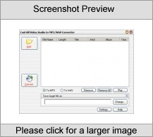 Cool All Video/Audio to MP3/WAV Converter