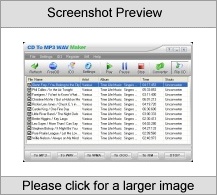 CD to MP3 WAV Maker