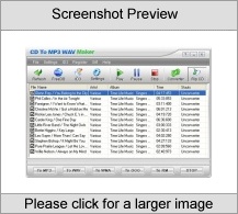 CD to MP3 - WAV Maker