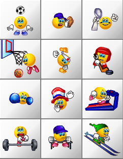 smileys,emoticons,smilies,icons,sports