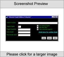 Internet Email Address Extractor