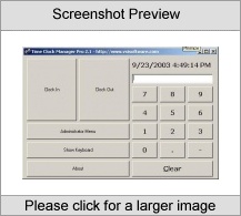 Time Clock Manager Pro
