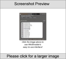WinShredder - erase your internet history