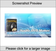 Audio DVD Maker