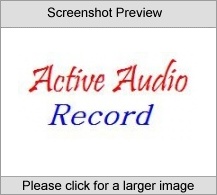 Active Audio Record Component