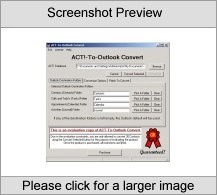 ACT-To-Outlook Convert