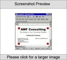 Business Card Creator for Word