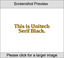 UnitechSerifUT Family PC