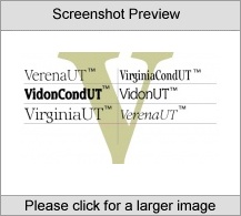 VidonCondensedUT Family Mac