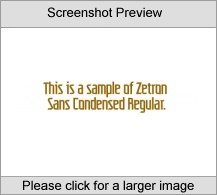 ZetronSansCondensedUT Family PC