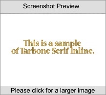 TarboneSerifUT Family Mac