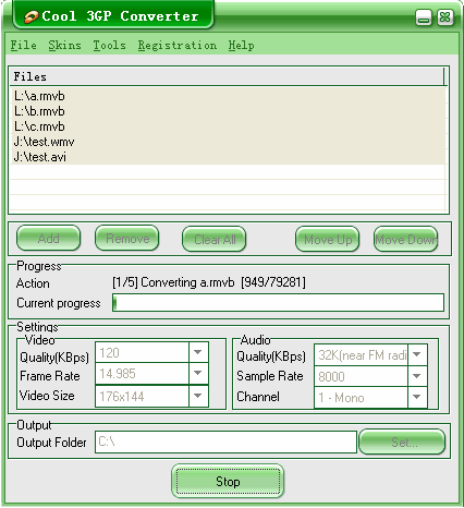 Cool 3GP Video Converter