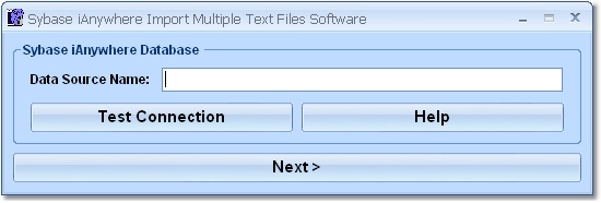 Sybase Anywhere Import Multiple Text Files Softwar