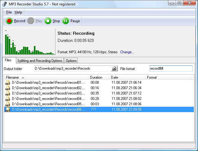 MP3 Recorder Studio
