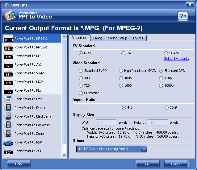 Wondershare PPT to Video
