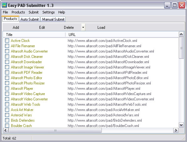Easy PAD Submitter