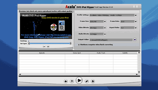 DVD iPod Ripper
