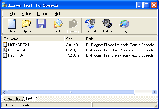 Text to Speech