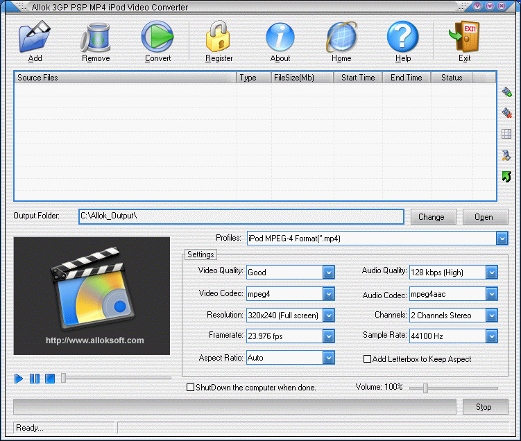 MP4 3GP PSP iPod Video Converter