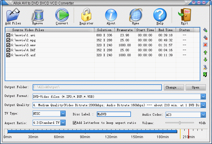 AVI to DVD VCD Converter