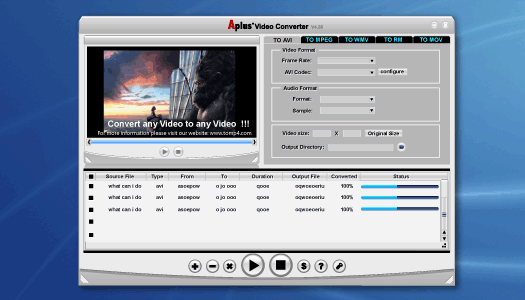 Aplus Video Movie Converter