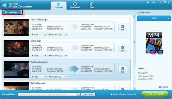 Aimersoft Video Converter